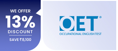 OET voucher — we offer 13% discount, save ₹8,100.